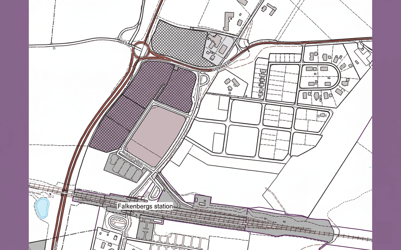 Visualisering av Falkenberg NEXT